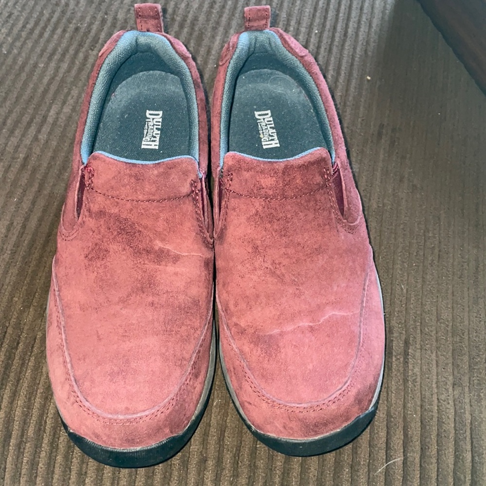 Duluth Trading Suede Slip Ons